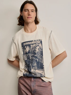 Koszulka z nadrukiem gaugin Desigual