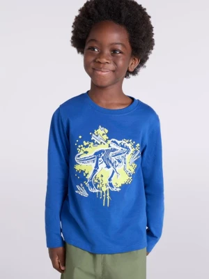 Koszulka z nadrukiem Graffiti Dino Kids Ls - Blue Mountain Warehouse