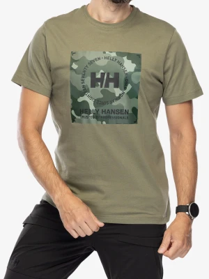 Koszulka z nadrukiem Helly Hansen Core Graphic T-Shirt - lav green