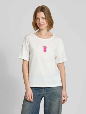 Koszulka z nadrukiem, krój regular fit monari