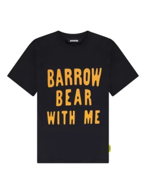 Koszulka z nadrukiem literowym Barrow
