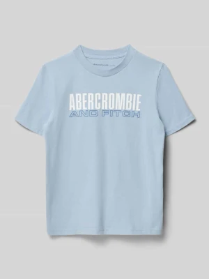 Koszulka z nadrukiem logo, krój regular fit Abercrombie&Fitch