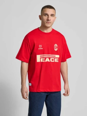 Koszulka z nadrukiem logo, krój regular fit ANOTHER COTTON LAB