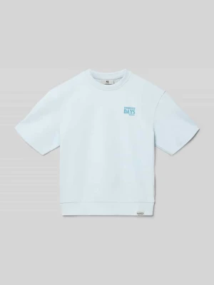 Koszulka z nadrukiem logo, krój regular fit Garcia