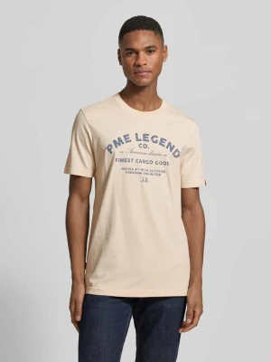 Koszulka z nadrukiem logo, krój regular fit PME Legend
