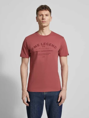 Koszulka z nadrukiem logo, krój regular fit PME Legend