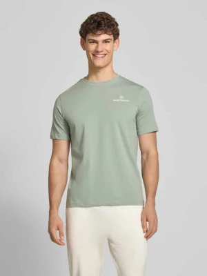 Koszulka z nadrukiem logo, krój regular fit Sergio Tacchini