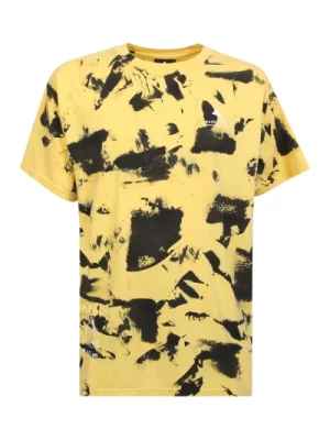 Koszulka z nadrukiem logo - Żółta Mauna Kea
