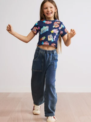 Koszulka z nadrukiem Minnie Mouse™ Desigual niebieski