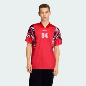 Koszulka z nadrukiem na całej powierzchni Santiago Infill Adidas Better Scarlet