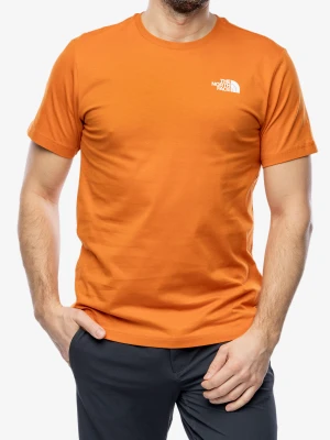 Koszulka z nadrukiem The North Face S/S Redbox Celebration Tee - desert rust