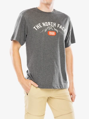 Koszulka z nadrukiem The North Face S/S Tee Varsity Graphic - tnf medium grey heather