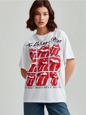 Koszulka z nadrukiem The Rolling Stones biała House