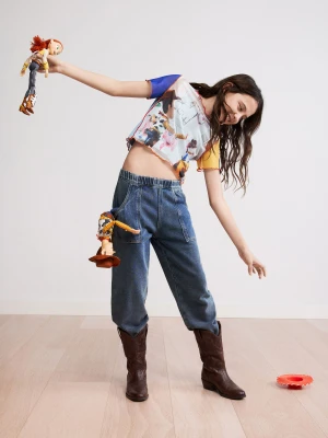 Koszulka z nadrukiem Toy Story™ Desigual niebieski