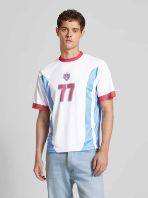 Koszulka z nadrukiem z motywem model ‘SEVENTY SEVEN FOOTBALL’ Low Lights Studios