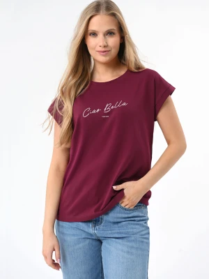 Koszulka z napisem, Comfort Fit, T-CIA Volcano