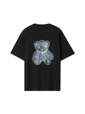 Koszulka z Niedźwiadkiem Glow Czarna We11Done