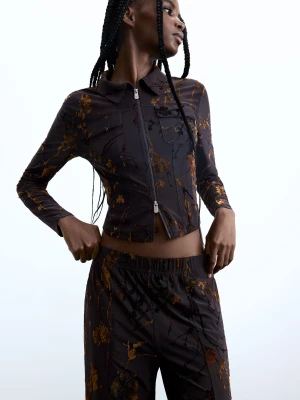 Koszulka z orientalnym zamkiem Desigual