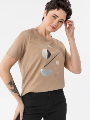 Koszulka z printem T-HAUS Volcano