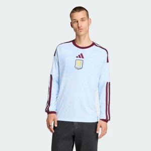 Koszulka z trzeciego zestawu Aston Villa 26 / 27 z długim rękawem Adidas niebieski