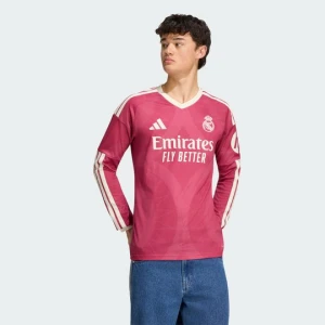 Koszulka z trzeciego zestawu z długim rękawem Real Madryt 26 / 27 Adidas Wild Pink