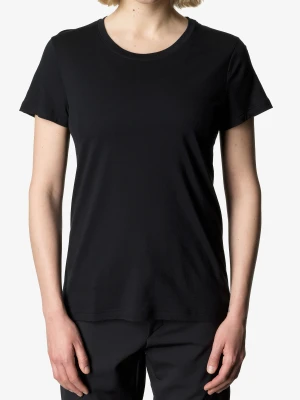 Koszulka z wełny merino damska Houdini Desoli Tee - true black