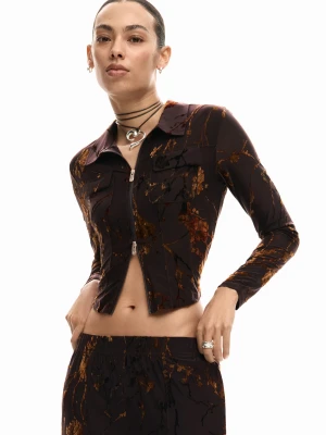 KOSZULKA Z ZAMKIEM ORIENTALNYM Desigual