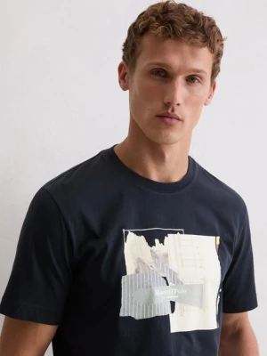Zdjęcie produktu Koszulka zwykła Marc O'Polo modrá