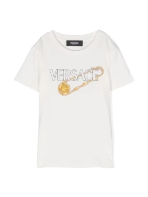 Koszulki i Pola dla dzieci z logo Medusa Head Versace