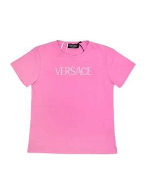 Koszulki i Pola Różowe Versace