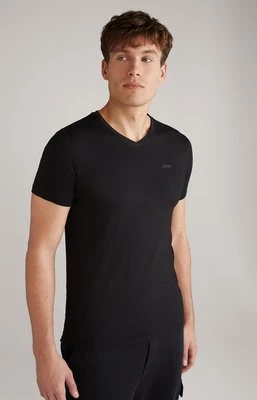Koszulki stretchowe z bawełny i modalu w kolorze czarnym 2-pak Joop
