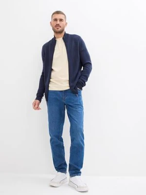 Koszulki z dekoltem henley (3 szt.) z czystej bawełny organicznej bonprix