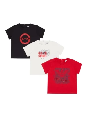 Koszulki z logo w zestawie 3 sztuki Emporio Armani