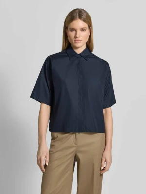 Koszulowa bluzka oversize z czystej bawełny model 'BIMINA' Boss