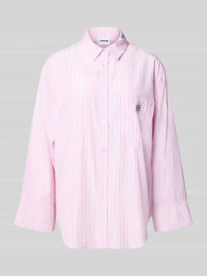 Koszulowa bluzka z kieszenią na piersi model 'FRIDA' Noisy May