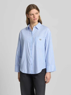 Koszulowa bluzka z kieszenią na piersi model 'FRIDA' Noisy May