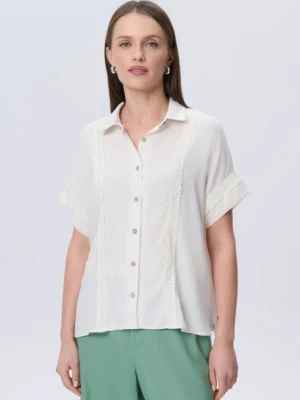 Koszulowa bluzka z krótkim rękawem Greenpoint