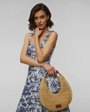 Koszyk Staud Moon Raffia Tote