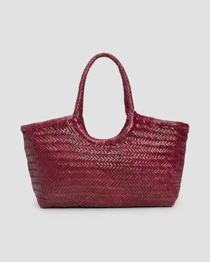 Koszyk Ze Skóry Dragon Diffusion Nantucket Basket Big Bordowy