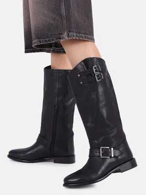 Kowbojki i obuwie motocyklowe Bronx czarny