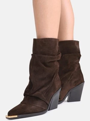 Botki na obcasie Bronx