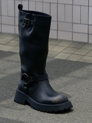 Kowbojki i obuwie motocyklowe Even&Odd By Zalando ciemnoszary