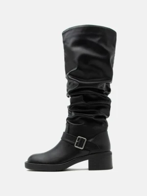 Kowbojki i obuwie motocyklowe Even&Odd By Zalando czarny