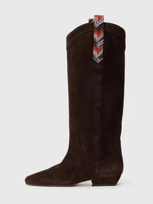 Kowbojki i obuwie motocyklowe Missoni