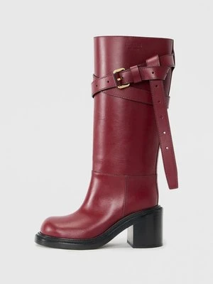 Kowbojki i obuwie motocyklowe Moschino