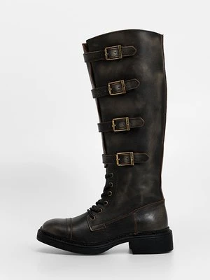 Kowbojki i obuwie motocyklowe Steve Madden