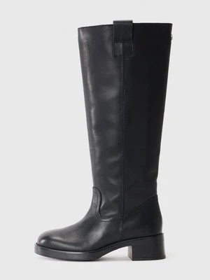 Kowbojki i obuwie motocyklowe Steve Madden czarny