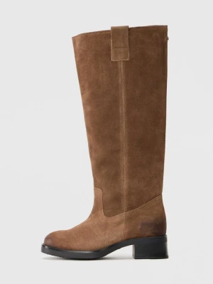 Kowbojki i obuwie motocyklowe Steve Madden taupe