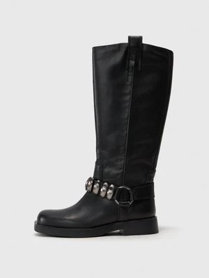 Kowbojki i obuwie motocyklowe tamaris