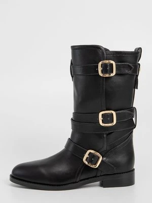 Kowbojki i obuwie motocyklowe TWINSET